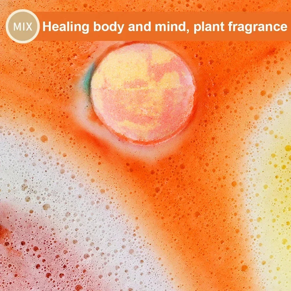 Natural Moisturizing Bath Bomb Gift Set for Christmas & Birthdays