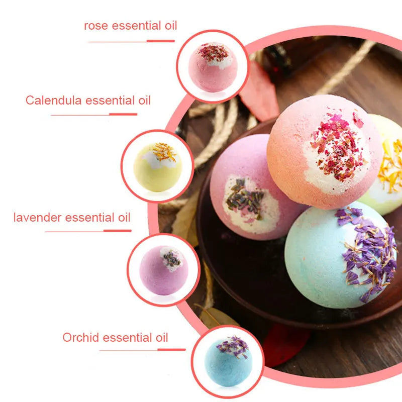 Lush Bath Bombs with Essential Oils – Moisturizing Bath Salt Ball for Dry Skin | Bubble & Spa Shower Bomb | Bath & Body Works Official Website