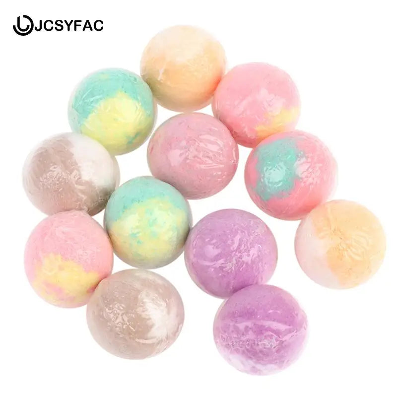12pcs Natural Mini Handmade Bath Bombs Set – Moisturizing Foot Spa Bombs with Essential Oils for Dry Skin | Relaxing Scent Organic Bath Gift | Bath & Body Works