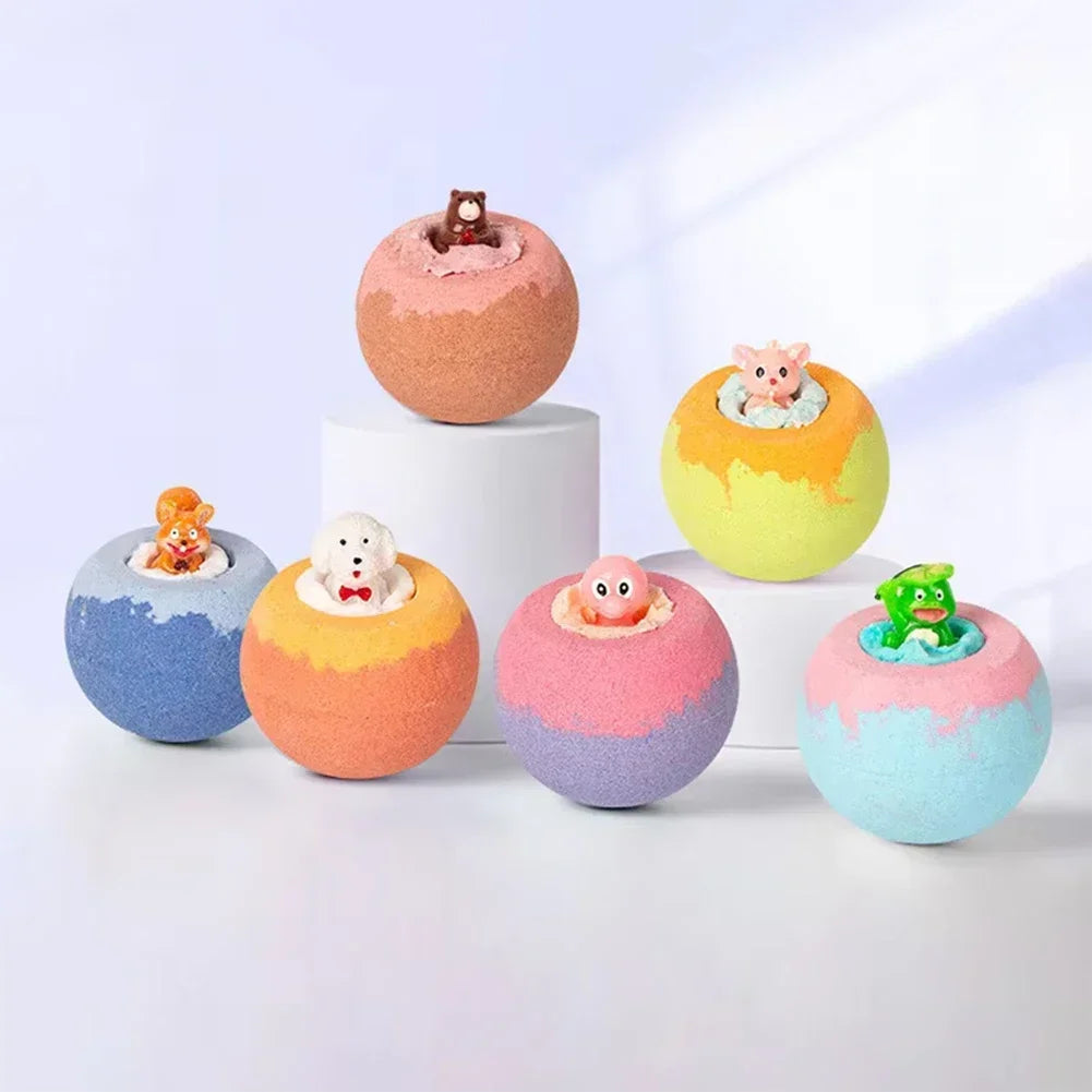 Mild Toy Bath Salt Ball Essential Oil Bath Bubble Ball Aromatic Moisturizing Nourishing Skin Care Shower Ball Body Cleansing