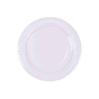 Colored Paper Plates Handmade Eco-friendly Paper Plates Paper Cups