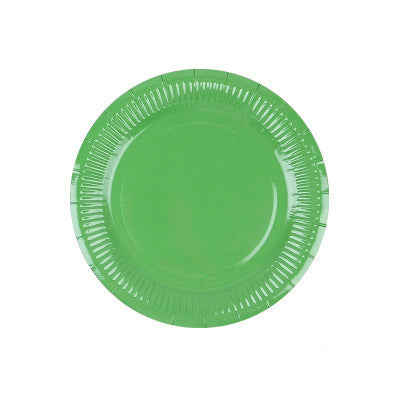 Colored Paper Plates Handmade Eco-friendly Paper Plates Paper Cups