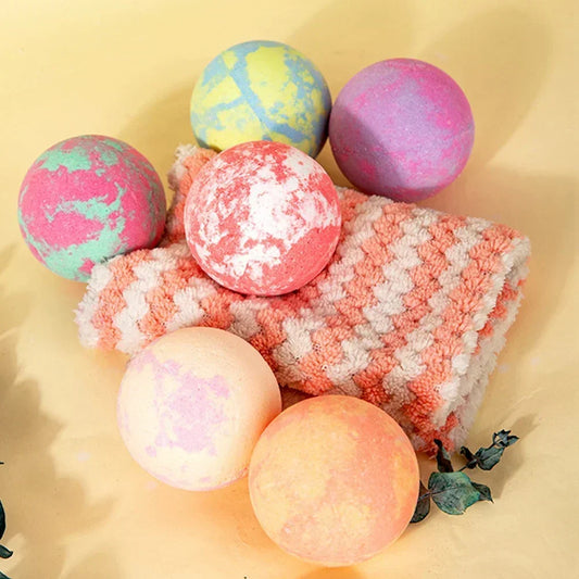 Natural Moisturizing Bath Bomb Gift Set for Christmas & Birthdays