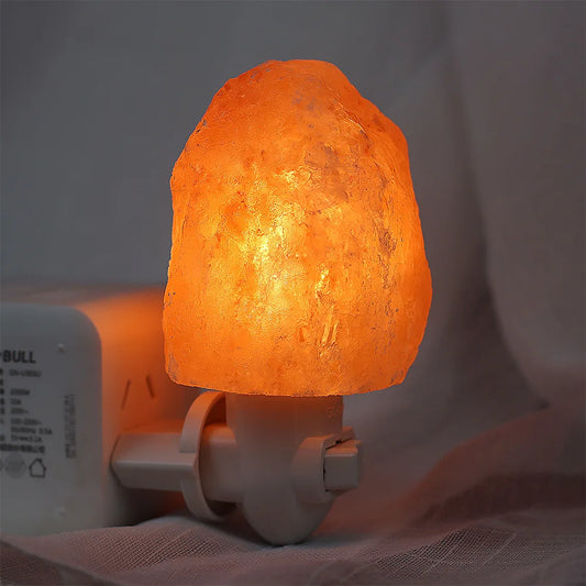 Himalayan Salt Lamp-E5 LED Night Light-Home Décor Air Purifying