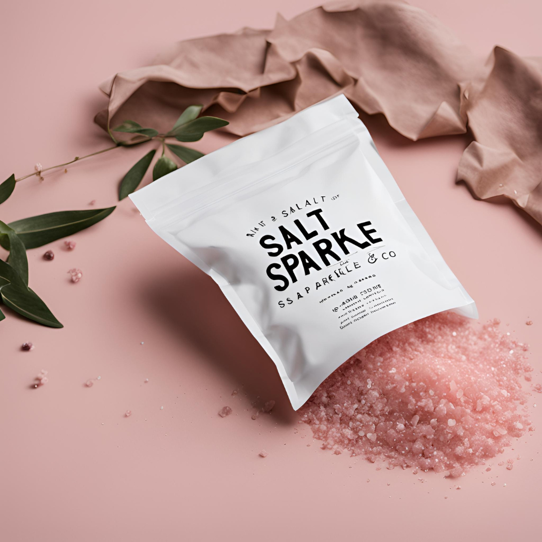 "Himalayan Pink Salt. - Pure, Natural Gourmet Salt" (150 grams) - Salt & Sparkle Co